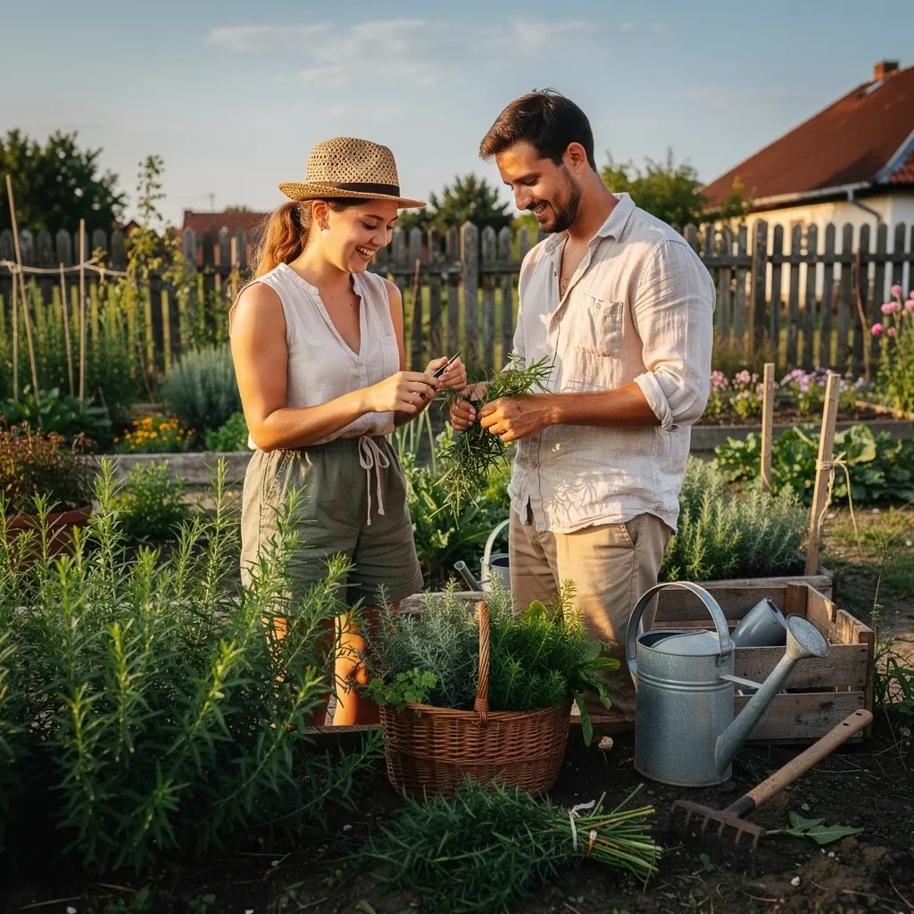Francia tarragon tea készítése, ízek harmonikus kombinációjával.