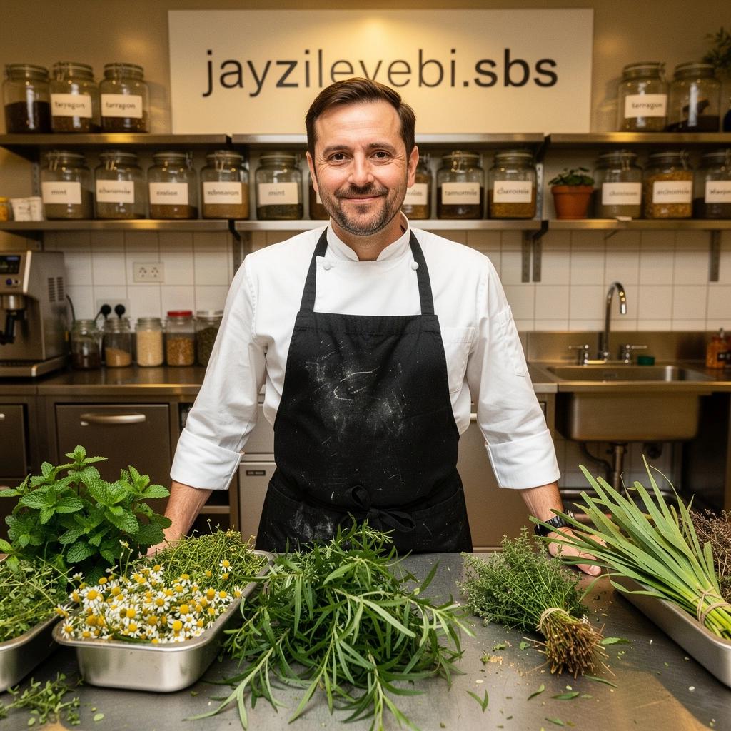 Tárkonyfű tea csészében, gazdag zöld színével és aromás gőzökkel.